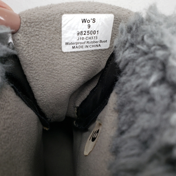 Sperry Top-Sider Waterproof Rubber Fur Duck Boots - Picture 9 of 12